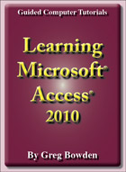 Learning Microsoft Access 2010 iPad editions