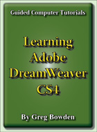 Tutorials to teach or learn Adobe DreamWeaver CS4
