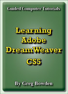 Tutorials to teach or learn Adobe DreamWeaver CS5 or CS5.5