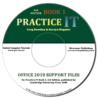 Practice IT Book 1 Microsoft Office 2010 Support Files