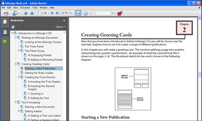 Adobe InDesign CS6 book command