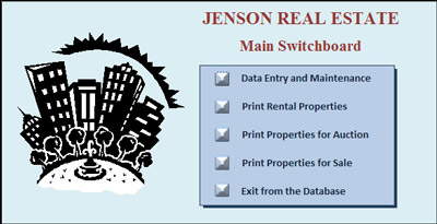 Microsoft Access 2013 switchboards