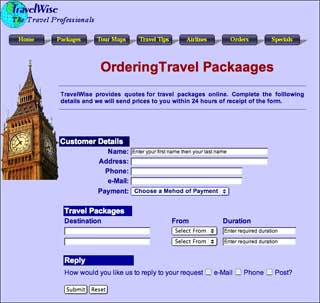 DreamWeaver 8 forms