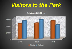 Microsoft PowerPoint 2010 charts