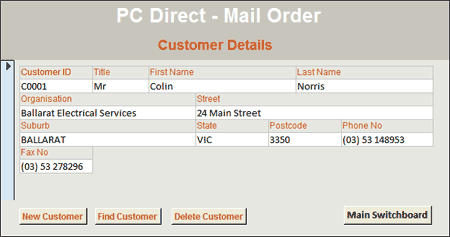 Microsoft Access 2007 enhancing invoices